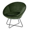 Jack & Alice Fauteuil design Eicken - Velours - Vert vieilli 1 Jack & Alice Fauteuil design Eicken - Velours - Vert vieilli -Meubles de salon Soldes 1000159499 190320 12030500056 IMAGE P000000001000159499