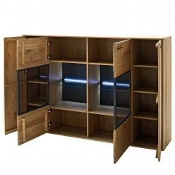 Naturoo Buffet haut Kiah I - Chêne à nœuds massif -Meubles de salon Soldes 1000160253 200811 14165701852 DETAILS P000000001000160253