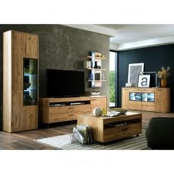 Naturoo Étagère murale Kiah - Chêne à nœuds massif -Meubles de salon Soldes 1000160268 200811 14174001895 MOOD DETAILS P000000001000160268 mood