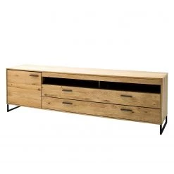 Naturoo Meuble TV Kiah - Chêne à nœuds massif - Largeur : 224 cm -Meubles de salon Soldes 1000160271 200811 14180101917 DETAILS P000000001000160271