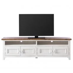 Maison Belfort Meuble TV Balignton - Pin massif - Pin blanc / Pin -Meubles de salon Soldes 1000163970 211116 12494000134 DETAILS P000000001000163970