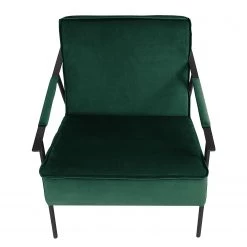Jack & Alice Fauteuil Canoas II - Velours - Velours Ravi: Vert vieilli -Meubles de salon Soldes 1000164157 190522 16033500039 GALLERYIMAGES P000000001000164157