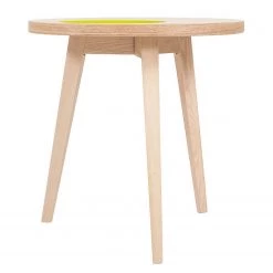 Kayoom Bout de canapé Addison - Partiellement en frêne massif - Citron -Meubles de salon Soldes 1000165568 190315 08005700021 GALLERYIMAGES P000000001000165568