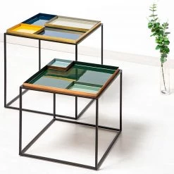 Kayoom Bout de canapé Famosa II - Fer - Multicolore -Meubles de salon Soldes 1000165602 190315 08011200172 MOOD GALLERYIMAGES P000000001000165602 mood