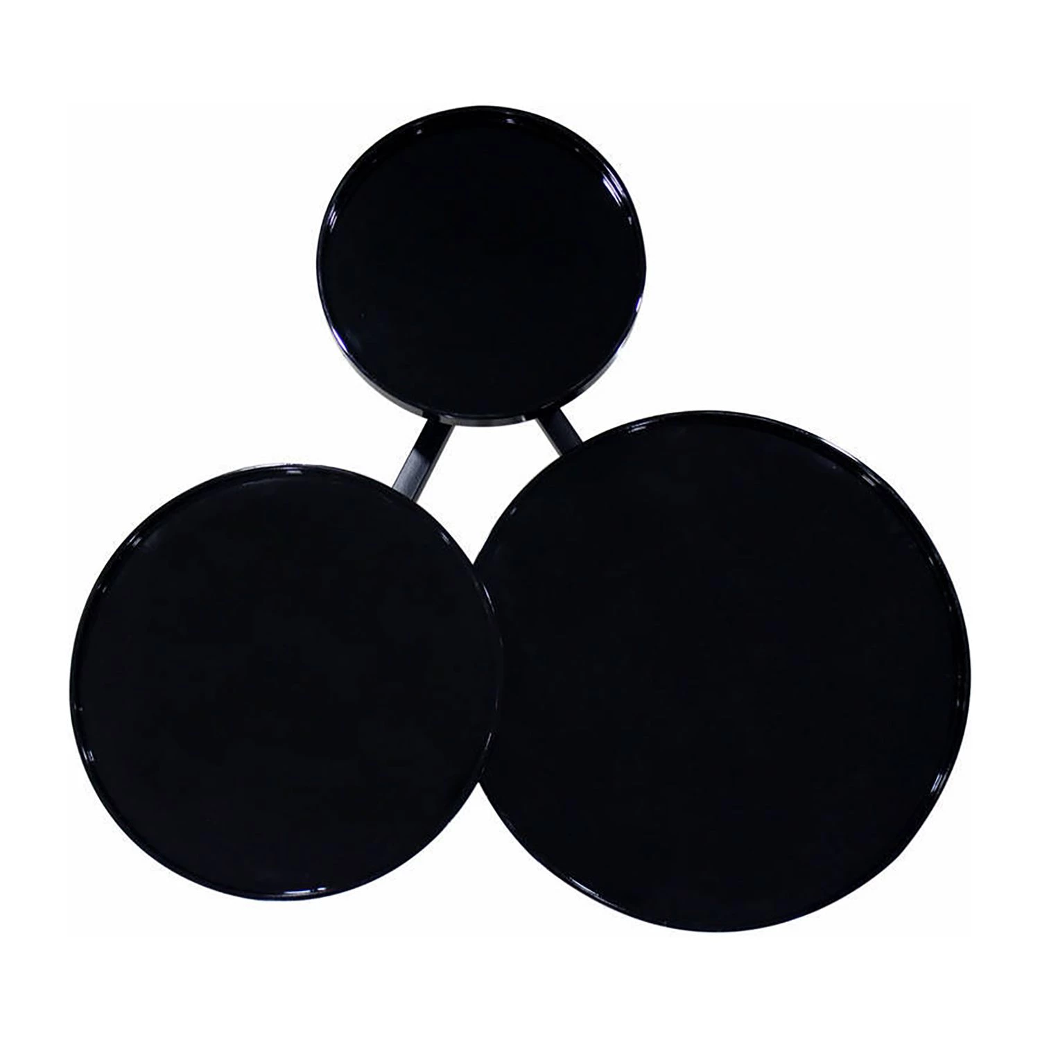 Kayoom Bout de canapé Butler I - Partiellement en bambou massif - Noir 8 Kayoom Bout de canapé Butler I - Partiellement en bambou massif - Noir – Image 6