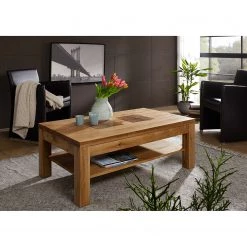 Naturoo Table basse Darley - Chêne sauvage massif - Largeur : 118 cm -Meubles de salon Soldes 1000166551 190320 07084600038 MOOD GALLERYIMAGES P000000001000166551 mood