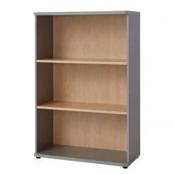 Germania Étagère de bureau Avero I - Imitation érable / Argenté