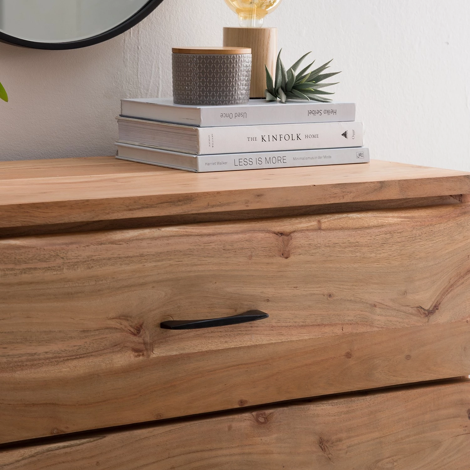 Ars Natura Commode Vardo - Acacia massif / Métal - Acacia / Noir 5 Ars Natura Commode Vardo - Acacia massif / Métal - Acacia / Noir – Image 3