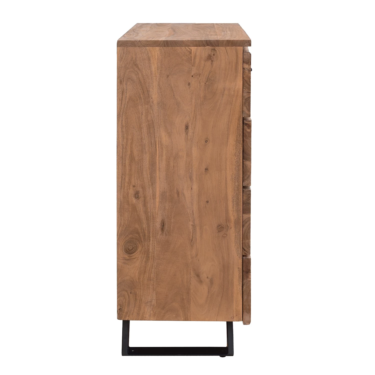 Ars Natura Commode Vardo - Acacia massif / Métal - Acacia / Noir 10 Ars Natura Commode Vardo - Acacia massif / Métal - Acacia / Noir – Image 8