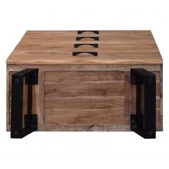 Ars Natura Commode Vardo - Acacia massif / Métal - Acacia / Noir 23 Ars Natura Commode Vardo - Acacia massif / Métal - Acacia / Noir -Meubles de salon Soldes 1000166790 200724 06192800012 DETAILS P000000001000166790