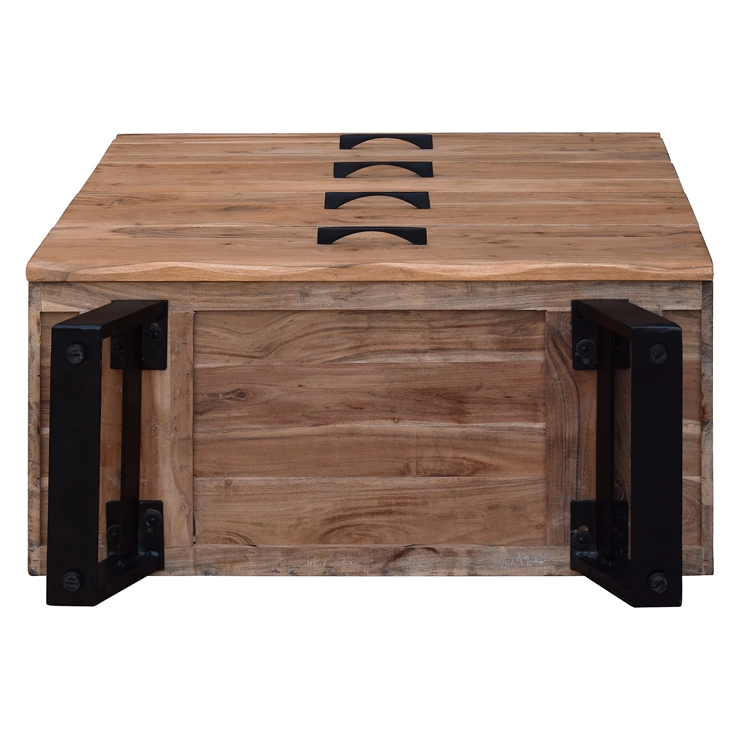 Ars Natura Commode Vardo - Acacia massif / Métal - Acacia / Noir 12 Ars Natura Commode Vardo - Acacia massif / Métal - Acacia / Noir – Image 10