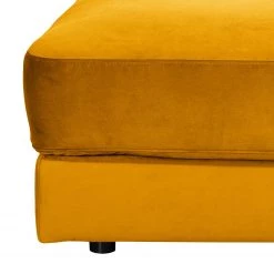 Jack & Alice Repose-pieds Oakey I - Velours - Jaune moutarde -Meubles de salon Soldes 1000166852 190502 13142400095 GALLERYIMAGES P000000001000166852