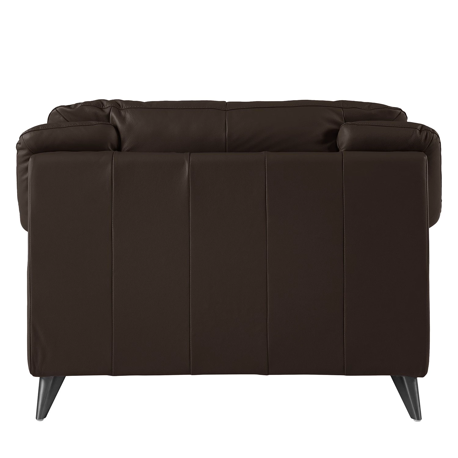 Fredriks Fauteuil Lutz II - Cuir véritable - Marron foncé 8 Fredriks Fauteuil Lutz II - Cuir véritable - Marron foncé – Image 6