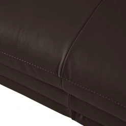 Fredriks Canapé Lutz II (3 places) - Cuir véritable - Marron foncé -Meubles de salon Soldes 1000167401 210323 15224701567 DETAILS P000000001000167401