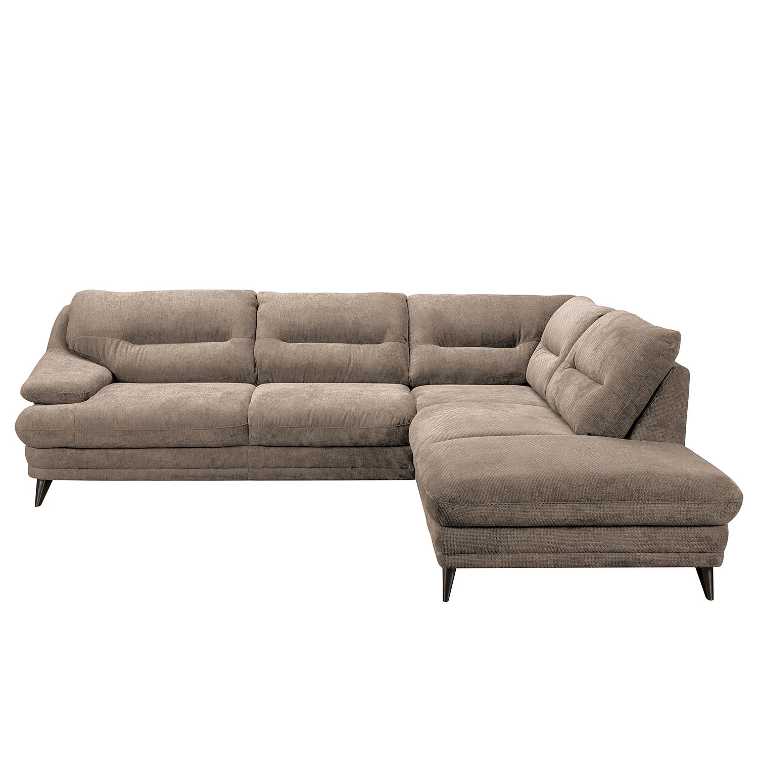 Fredriks Canapé d’angle Lutz I - Microfibre - Taupe - Méridienne longue à gauche (vue de face) 5 Fredriks Canapé d’angle Lutz I - Microfibre - Taupe - Méridienne longue à gauche (vue de face) – Image 3