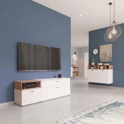 Germania Meuble TV Coruna - Imitation chêne Grandson -Meubles de salon Soldes 1000168920 190403 11353000017 MOOD GALLERYIMAGES P000000001000168920 mood