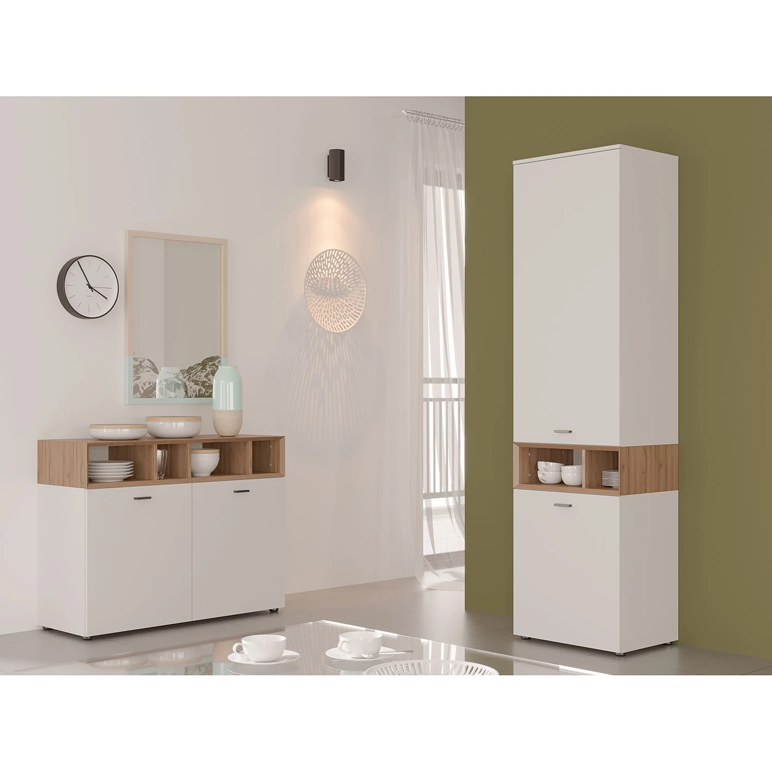 Germania Buffet Coruna I - Imitation chêne Grandson 5 Germania Buffet Coruna I - Imitation chêne Grandson – Image 3