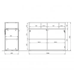 Germania Buffet Coruna I - Imitation chêne Grandson 18 Germania Buffet Coruna I - Imitation chêne Grandson -Meubles de salon Soldes 1000168943 190403 11353700082 GALLERYIMAGES P000000001000168943