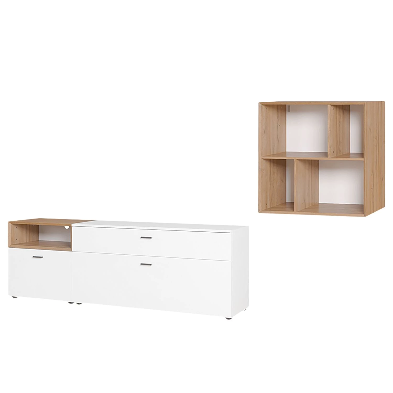 Germania Ensemble meubles TV Coruna I (2 élém.) - Imitation chêne Grandson 4 Germania Ensemble meubles TV Coruna I (2 élém.) - Imitation chêne Grandson – Image 2