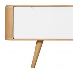 Studio Copenhagen Meuble TV Loca V - Partiellement en chêne sauvage massif - Chêne sauvage - Largeur : 180 cm - Profondeur : 55 cm -Meubles de salon Soldes 1000168995 190404 14113600010 GALLERYIMAGES P000000001000168995