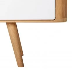 Studio Copenhagen Meuble TV Loca V - Partiellement en chêne sauvage massif - Chêne sauvage - Largeur : 135 cm - Profondeur : 42 cm -Meubles de salon Soldes 1000169020 190404 14114300070 GALLERYIMAGES P000000001000169020