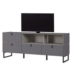 Germania Meuble TV Mamiko II - Graphite - Largeur : 166 cm