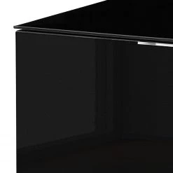 Maja Möbel Meuble TV Shino III - Verre noir / Imitation chêne de Riviera -Meubles de salon Soldes 1000170602 190418 12393100034 GALLERYIMAGES P000000001000170602