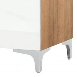 Maja Möbel Meuble TV Shino I - Verre blanc / Imitation chêne de Riviera 8 Maja Möbel Meuble TV Shino I - Verre blanc / Imitation chêne de Riviera -Meubles de salon Soldes 1000170604 190418 12393200045 GALLERYIMAGES P000000001000170604