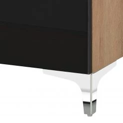 Maja Möbel Meuble TV Shino I - Verre noir / Imitation chêne de Riviera 10 Maja Möbel Meuble TV Shino I - Verre noir / Imitation chêne de Riviera -Meubles de salon Soldes 1000170627 190418 12393900135 GALLERYIMAGES P000000001000170627