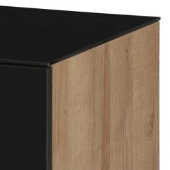 Maja Möbel Meuble TV Shino I - Verre noir / Imitation chêne de Riviera 11 Maja Möbel Meuble TV Shino I - Verre noir / Imitation chêne de Riviera -Meubles de salon Soldes 1000170627 190418 12393900136 GALLERYIMAGES P000000001000170627