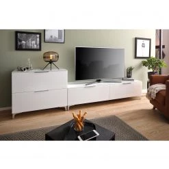 Maja Möbel Commode Shino I - Verre blanc / Blanc - Hauteur : 77 cm 14 Maja Möbel Commode Shino I - Verre blanc / Blanc - Hauteur : 77 cm -Meubles de salon Soldes 1000170634 190418 12394100159 MOOD GALLERYIMAGES P000000001000170634 mood