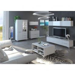 Maja Möbel Commode Shino I - Verre blanc / Blanc - Hauteur : 77 cm 15 Maja Möbel Commode Shino I - Verre blanc / Blanc - Hauteur : 77 cm -Meubles de salon Soldes 1000170634 190418 12394100160 MOOD GALLERYIMAGES P000000001000170634 mood