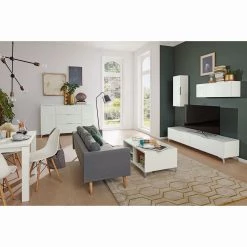 Maja Möbel Table basse Shino - Verre blanc / Blanc 10 Maja Möbel Table basse Shino - Verre blanc / Blanc -Meubles de salon Soldes 1000170649 190418 12394400218 MOOD GALLERYIMAGES P000000001000170649 mood