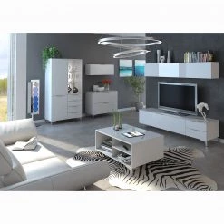 Maja Möbel Table basse Shino - Verre blanc / Blanc 11 Maja Möbel Table basse Shino - Verre blanc / Blanc -Meubles de salon Soldes 1000170649 190418 12394400219 MOOD GALLERYIMAGES P000000001000170649 mood