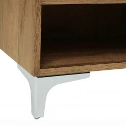 Maja Möbel Table basse Shino - Verre noir / Imitation chêne de Riviera -Meubles de salon Soldes 1000170651 190418 12394500233 GALLERYIMAGES P000000001000170651