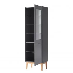 Mørteens Vitrine Lindholm - Partiellement en chêne massif - Gris mat 22 Mørteens Vitrine Lindholm - Partiellement en chêne massif - Gris mat -Meubles de salon Soldes 1000170810 190828 14524800004 DETAILS P000000001000170810