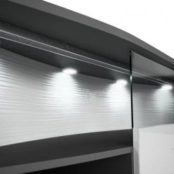 Loftscape Buffet Mury - Blanc brillant / Anthracite -Meubles de salon Soldes 1000171334 190424 07575900109 GALLERYIMAGES P000000001000171334