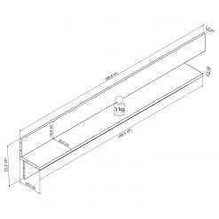 Loftscape Ensemble meubles TV Mury (4 éléments) - Blanc brillant / Anthracite 26 Loftscape Ensemble meubles TV Mury (4 éléments) - Blanc brillant / Anthracite -Meubles de salon Soldes 1000171335 190424 07575900124 GALLERYIMAGES P000000001000171335