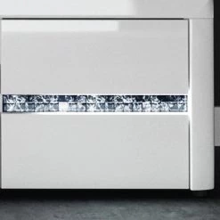 Loftscape Meuble TV Charnocks I - Blanc brillant / blanc -Meubles de salon Soldes 1000171352 190424 07580400260 GALLERYIMAGES P000000001000171352