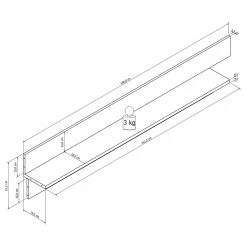 Loftscape Ensemble meubles TV Moitin (4 éléments) - Noir brillant / Noir -Meubles de salon Soldes 1000171354 190424 07580400282 GALLERYIMAGES P000000001000171354