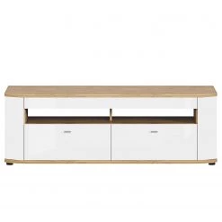 Loftscape Ensemble meubles TV Jaguare (4 éléments) - Blanc brillant / Imitation chêne Ribbeck 23 Loftscape Ensemble meubles TV Jaguare (4 éléments) - Blanc brillant / Imitation chêne Ribbeck -Meubles de salon Soldes 1000171359 200528 06453200004 DETAILS P000000001000171359