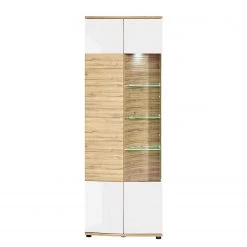 Loftscape Ensemble meubles TV Jaguare (4 éléments) - Blanc brillant / Imitation chêne Ribbeck 24 Loftscape Ensemble meubles TV Jaguare (4 éléments) - Blanc brillant / Imitation chêne Ribbeck -Meubles de salon Soldes 1000171359 200528 06453500006 DETAILS P000000001000171359