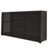 Loftscape Buffet Moitin - Noir brillant / Noir -Meubles de salon Soldes 1000171362 190424 07580600331 IMAGE P000000001000171362