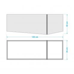 Temahome Étagère One - Chêne / Noir -Meubles de salon Soldes 1000172899 191023 08592400063 SKETCH DETAILS P000000001000172899 sketch