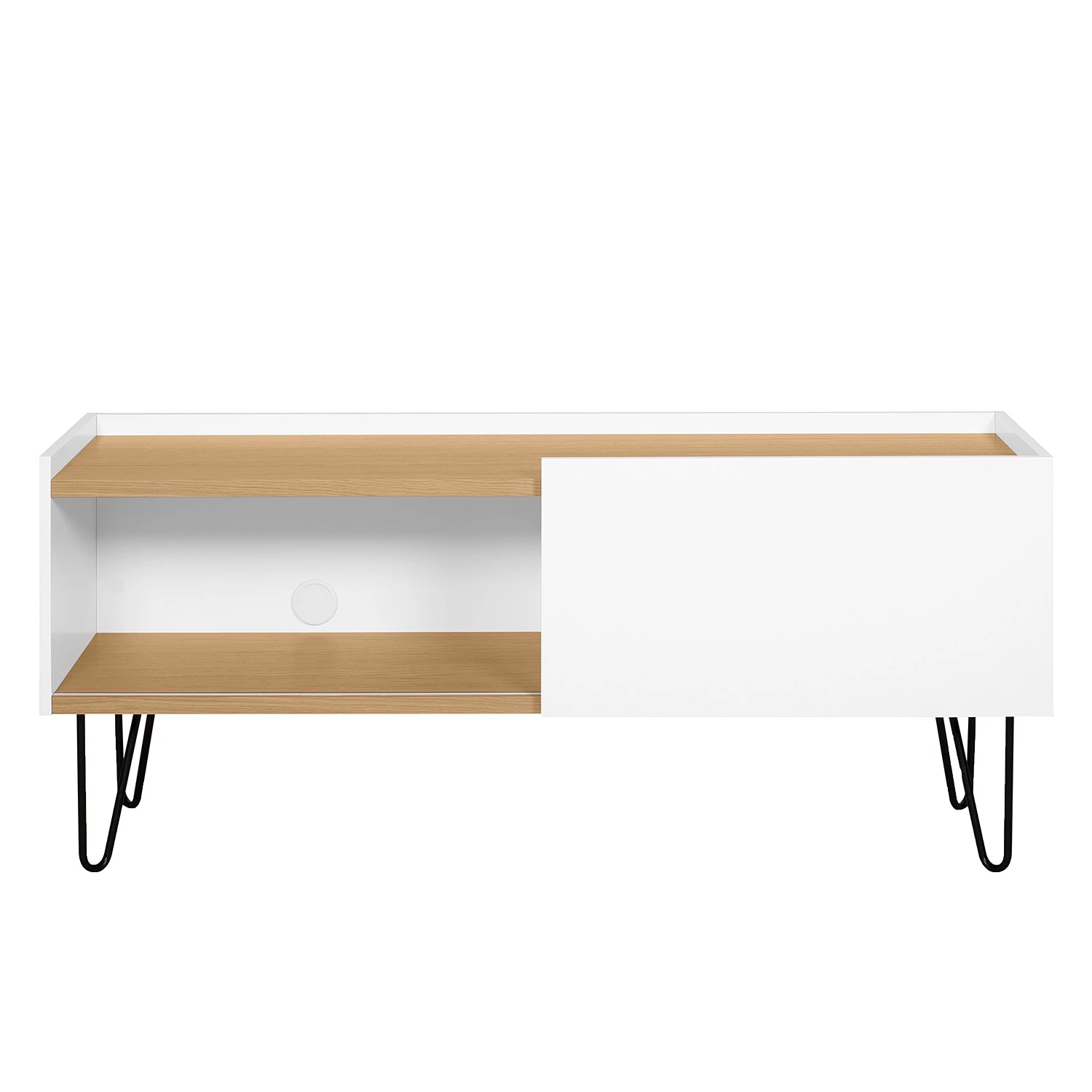 Temahome Meuble TV Nina - Chêne / Blanc 9 Temahome Meuble TV Nina - Chêne / Blanc – Image 7