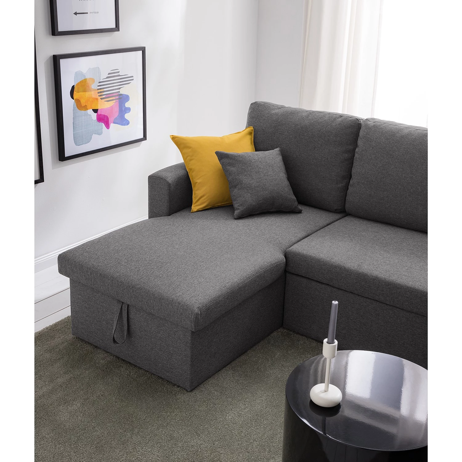 Fredriks Canapé d'angle Coventry I - Tissu - Gris 19 Fredriks Canapé d'angle Coventry I - Tissu - Gris – Image 17