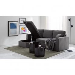 Fredriks Canapé d'angle Coventry I - Tissu - Gris 25 Fredriks Canapé d'angle Coventry I - Tissu - Gris -Meubles de salon Soldes 1000172911 210615 16461600025 MOOD DETAILS P000000001000172911 mood