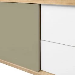 Temahome Buffet Noa III - Blanc / Gris minéral -Meubles de salon Soldes 1000172919 190426 18200800176 GALLERYIMAGES P000000001000172919