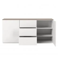 Temahome Buffet Join II - Noyer / Blanc -Meubles de salon Soldes 1000172934 201016 13405000630 DETAILS P000000001000172934