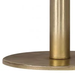 Jack & Alice Bout de canapé Kume - Marbre / Métal - Marbre anthracite / Doré -Meubles de salon Soldes 1000172981 190503 07494100137 GALLERYIMAGES P000000001000172981